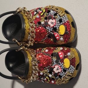Mickey themed crocs